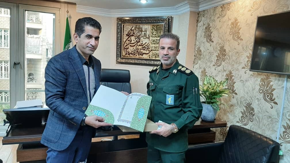 نشست مسئول سازمان ورزش بسیج با دبیر کل فدراسیون فوتبال