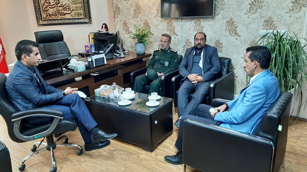 نشست مسئول سازمان ورزش بسیج با دبیر کل فدراسیون فوتبال