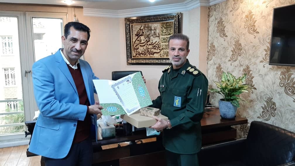 نشست مسئول سازمان ورزش بسیج با دبیر کل فدراسیون فوتبال