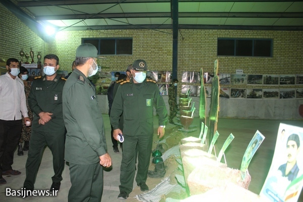برپایی نمایشگاه عکس در پایگاه علی ابن ابی طالب روستای پهلوانکشی