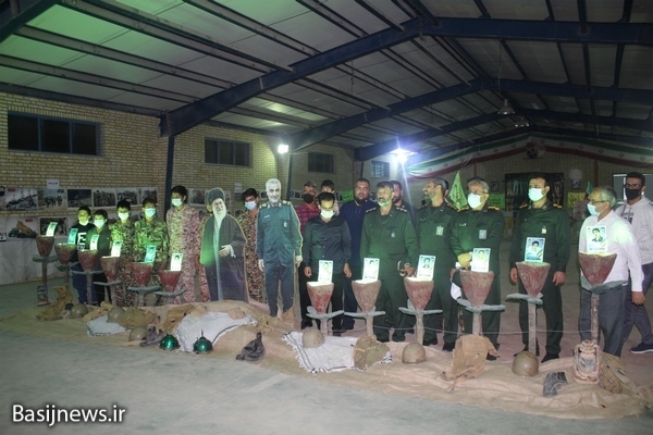 برپایی نمایشگاه عکس در پایگاه علی ابن ابی طالب روستای پهلوانکشی