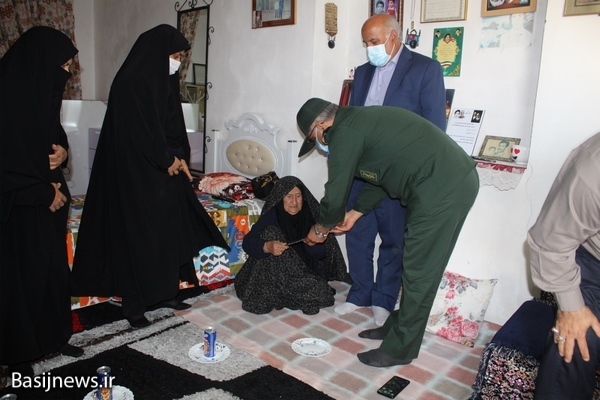 دیدار با خانواده شهید محمد جمادی در دلوار