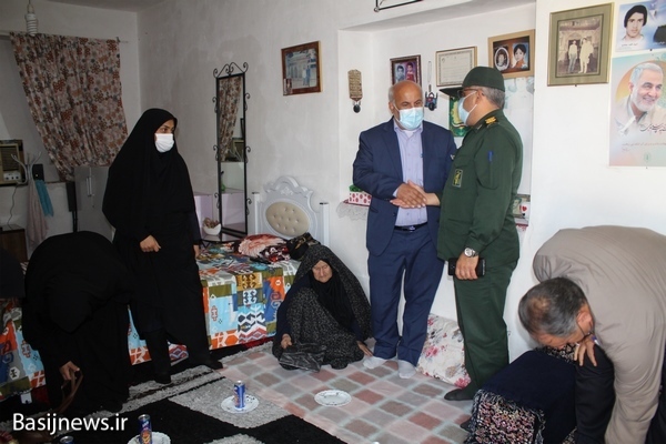 دیدار با خانواده شهید محمد جمادی در دلوار