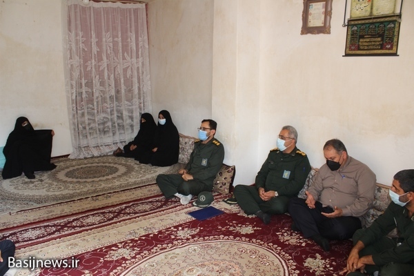 دیدار با خانوده شهید حسن عالی نژاد در دلوار