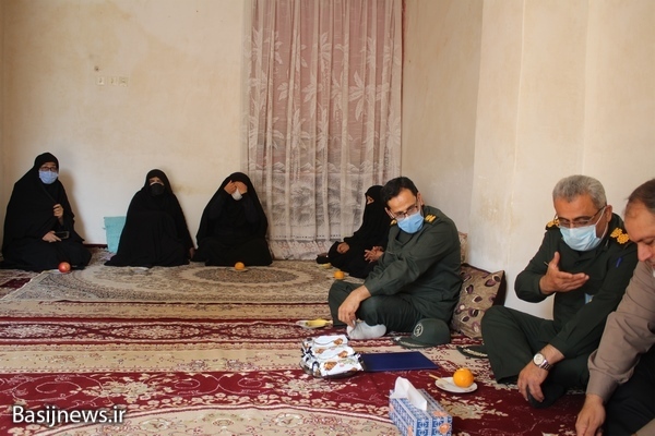 دیدار با خانوده شهید حسن عالی نژاد در دلوار