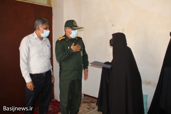 دیدار با خانوده شهید حسن عالی نژاد در دلوار