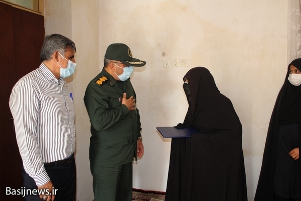 دیدار با خانوده شهید حسن عالی نژاد در دلوار
