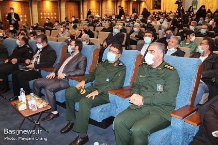 آیین تجلیل از دست اندرکاران طرح شهید سلیمانی و پیشکسوتان بسیجی منطقه هفت تهران
