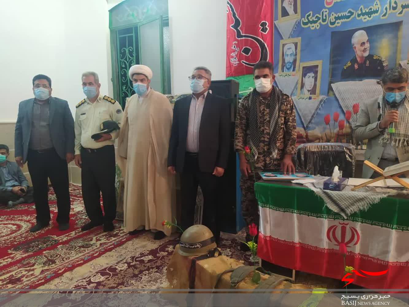 برگزاری اولین یادواره شهید حسن مرادی در مسجد ابوالفضل (ع) شاربماء