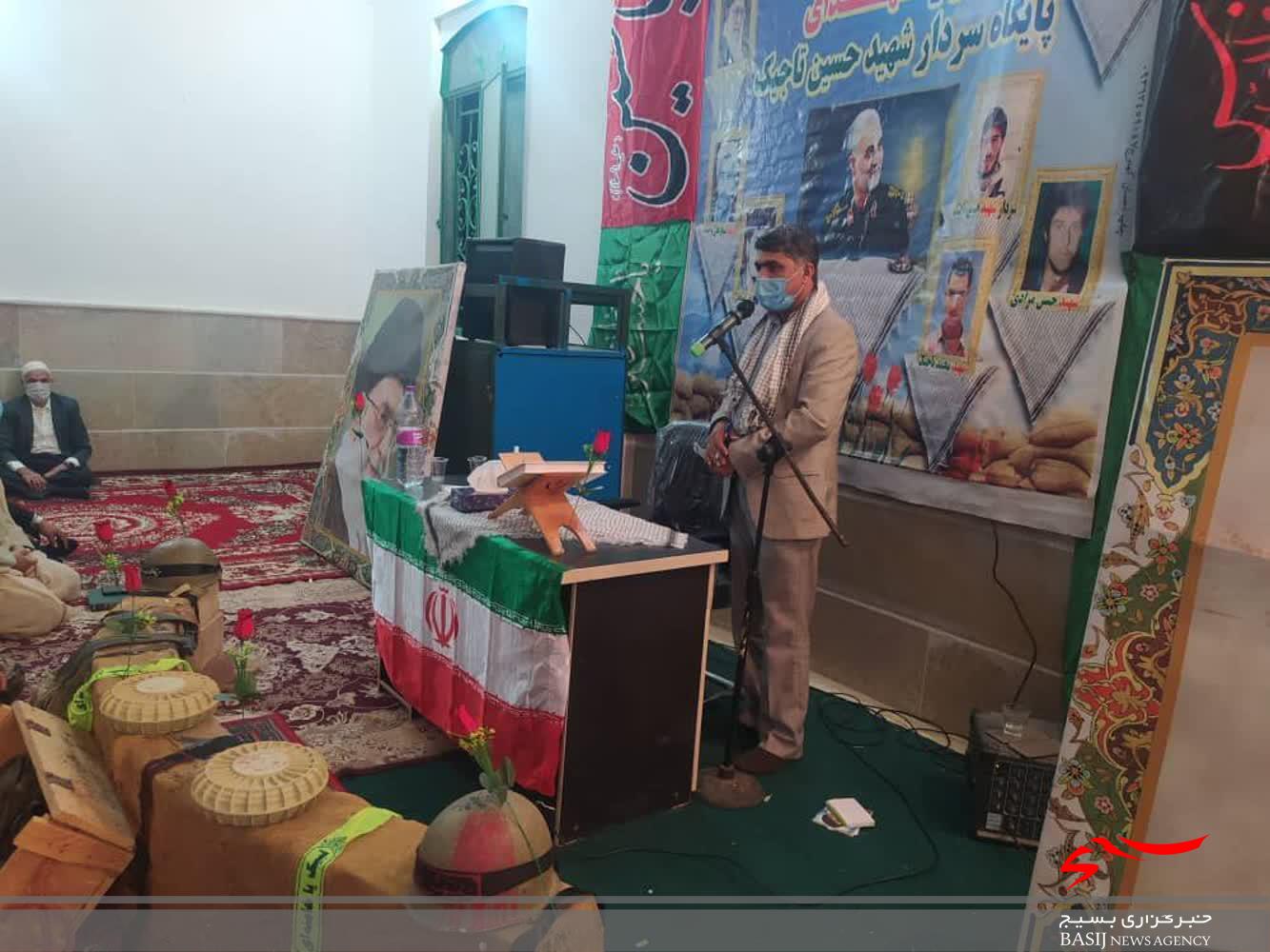 برگزاری اولین یادواره شهید حسن مرادی در مسجد ابوالفضل (ع) شاربماء