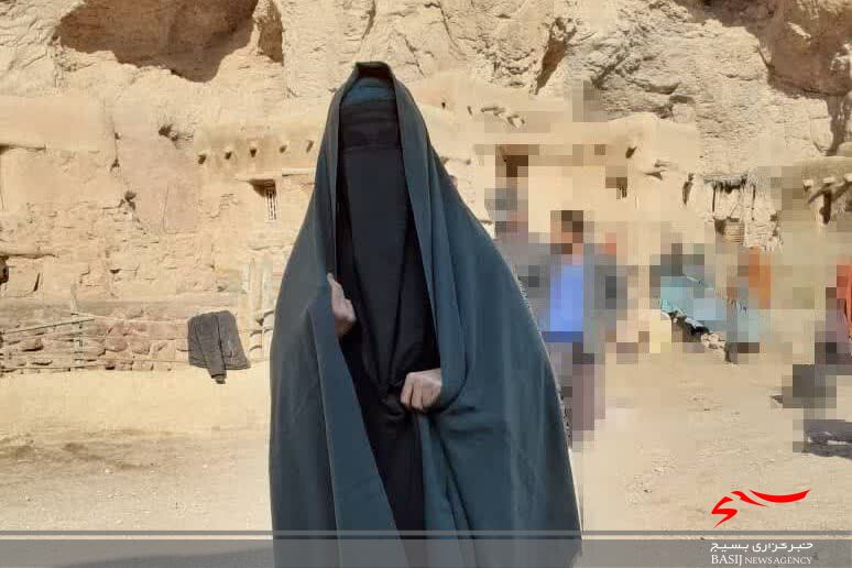هنرنمایی بسیجیان حوزه شهیده نسرین افضل در فیلم سینمایی حضرت معصومه (س)