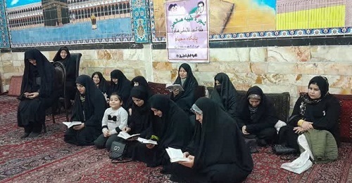 برگزاری مراسم سوگواری و اجرای تعزیه به مناسبت حضرت زهرا (س)