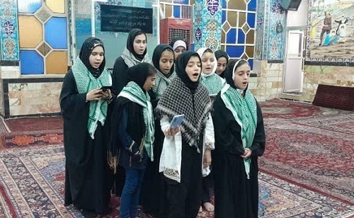 برگزاری مراسم سوگواری و اجرای تعزیه به مناسبت حضرت زهرا (س)