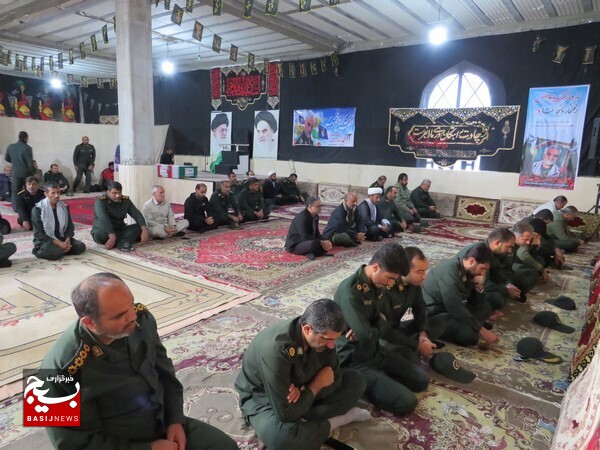 مراسم هفتمین روز خاکسپاری شهید گمنام در بندر عامری برگزار شد