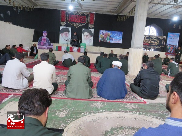 مراسم هفتمین روز خاکسپاری شهید گمنام در بندر عامری برگزار شد