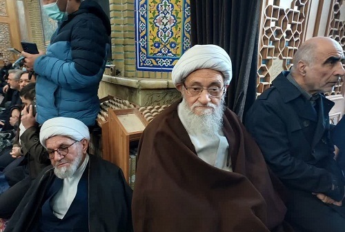 سومین سالگرد حاج قاسم سلیمانی در مسجد امام خمینی بازار تهران