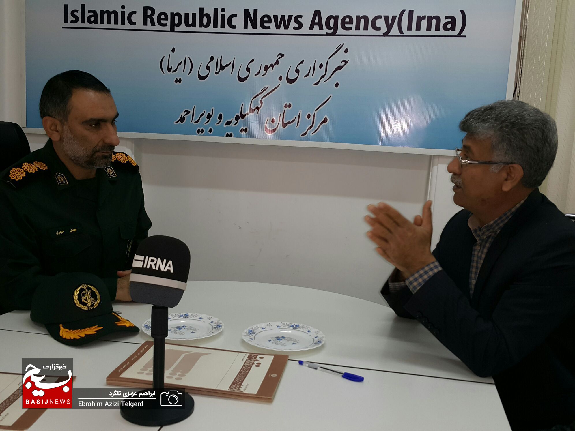 بازدید معاون روابط عمومی سپاه فتح از خبرگزاری های ایرنا، ایسنا و بسیج