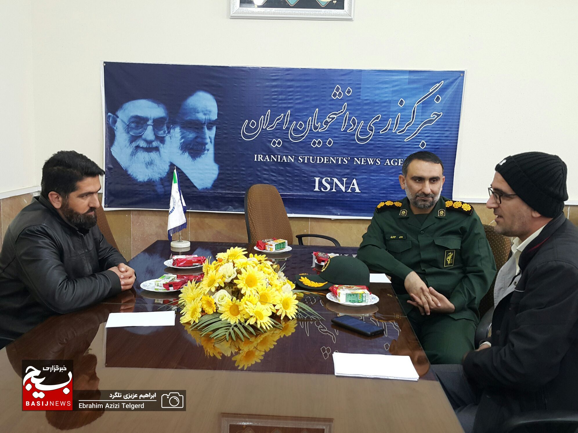 بازدید معاون روابط عمومی سپاه فتح از خبرگزاری های ایرنا، ایسنا و بسیج