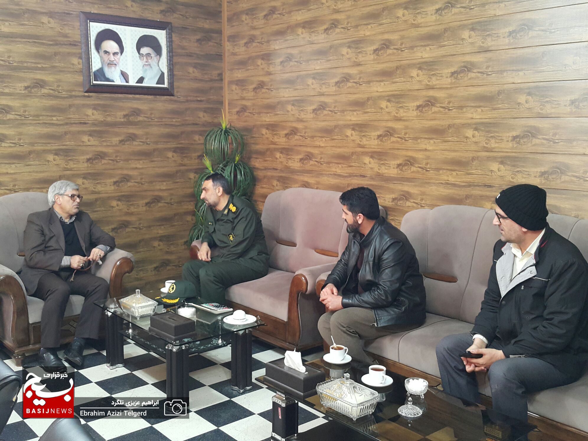 بازدید معاون روابط عمومی سپاه فتح از خبرگزاری های ایرنا، ایسنا و بسیج