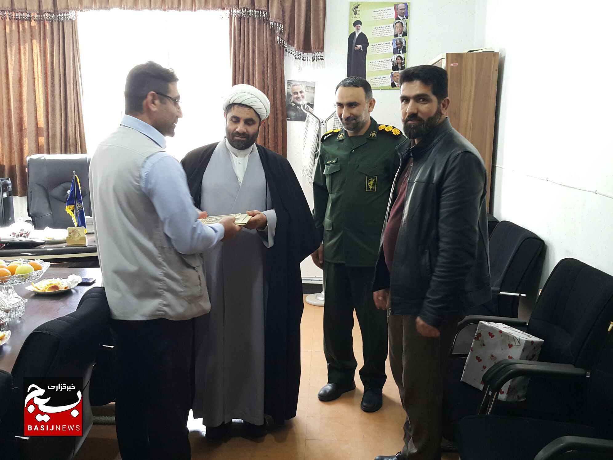 بازدید معاون روابط عمومی سپاه فتح از خبرگزاری های ایرنا، ایسنا و بسیج