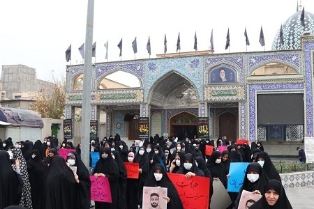 اجتماع حامیان حجاب و عفاف در آستان مقدس امامزاده حسن (ع)