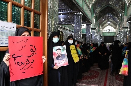 اجتماع حامیان حجاب و عفاف در آستان مقدس امامزاده حسن (ع)