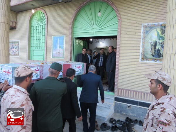 شهید گمنام میزبان کارکنان ادارات بخش دلوار شد