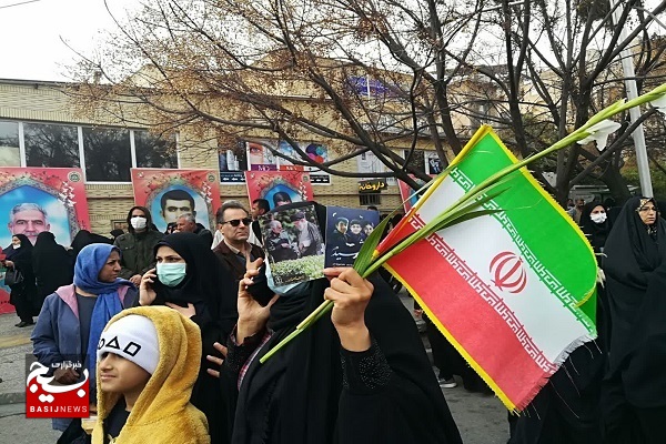 ۱۰ شهید در سومین حرم اهل بیت (ع) تشییع شد+ تصویر