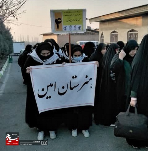 اولین اعزام اردوی راهیان نور دانش آموزان دختر به مناطق عملیاتی جنوب کشور