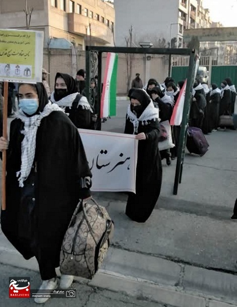 اولین اعزام اردوی راهیان نور دانش آموزان دختر به مناطق عملیاتی جنوب کشور