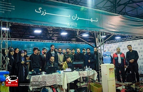 بازدید فرمانده سپاه تهران بزرگ از چهارمین رویداد سراسری تولید محتوای دیجیتال بسیج