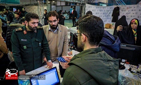 بازدید فرمانده سپاه تهران بزرگ از چهارمین رویداد سراسری تولید محتوای دیجیتال بسیج