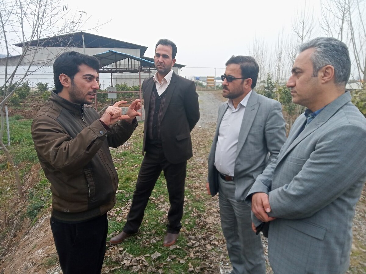 بازدید میدانی معاونین سازمان فنی و حرفه ای کشور و استان مازندران از دهکده اقتصاد مقاومتی استان مازندران