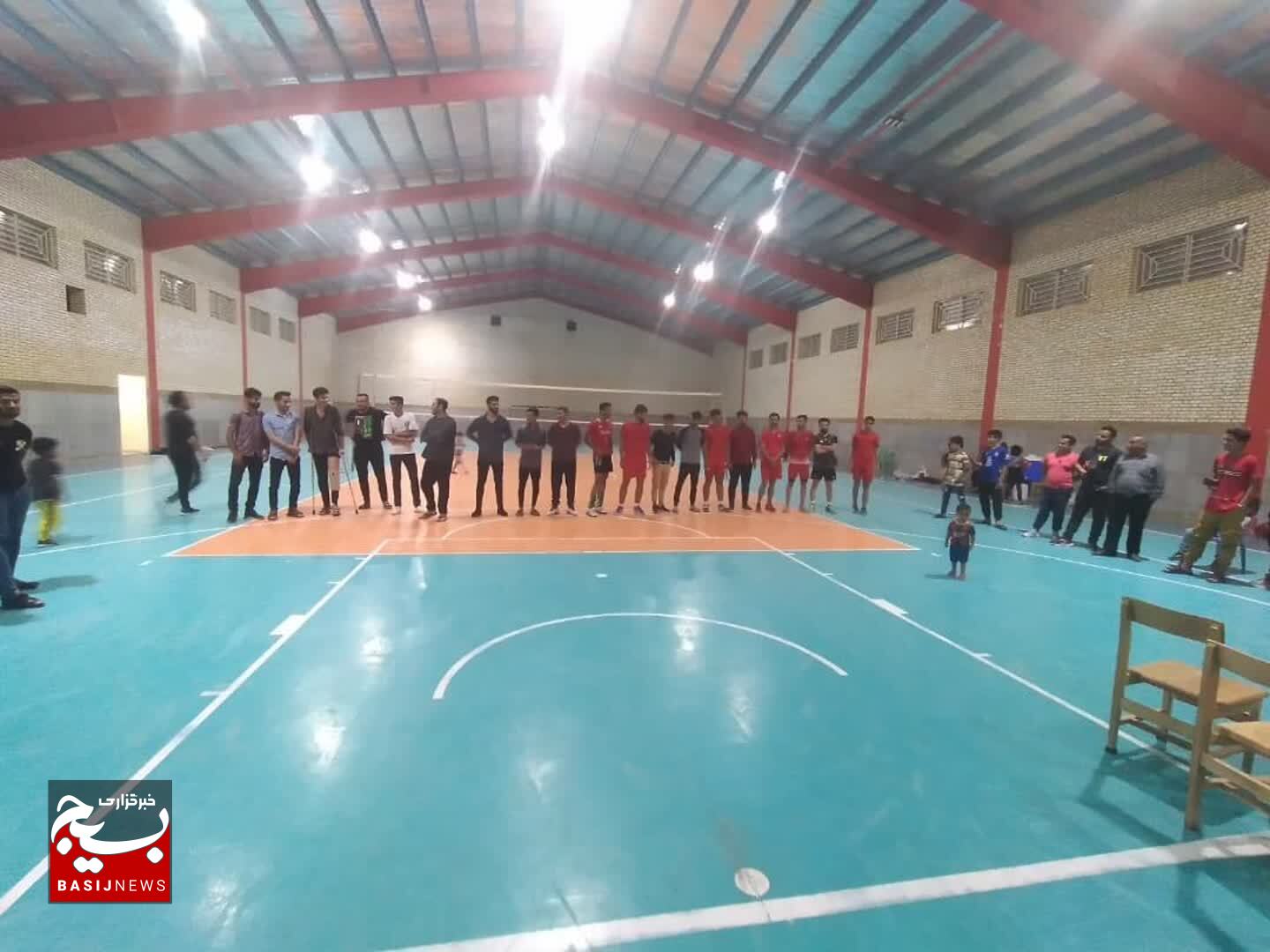 مسابقات والیبال گرامیداشت دهه پرفروغ فجر در بهمئی