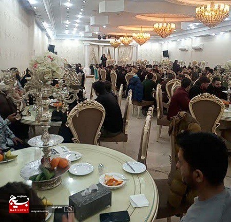 مراسم تجلیل از بسیجیان مدافع امنیت ناحیه مسلم بن عقیل (ع)