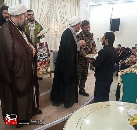 مراسم تجلیل از بسیجیان مدافع امنیت ناحیه مسلم بن عقیل (ع)