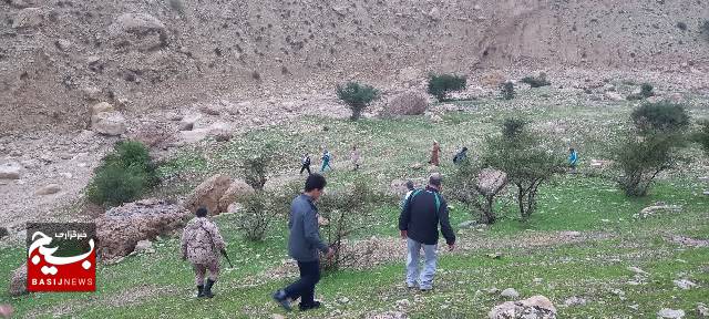 کوهپیمایی بسیجیان، سربازان و کارکنان سپاه ناحیه دشتستان