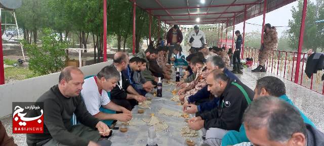 کوهپیمایی بسیجیان، سربازان و کارکنان سپاه ناحیه دشتستان