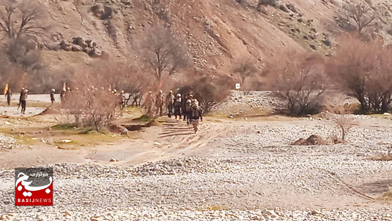 برگزاری رزمایش تمرینات تاکتیکی گردان های امام حسین تیپ ۴۸ فتح در کهگیلویه و بویراحمد
