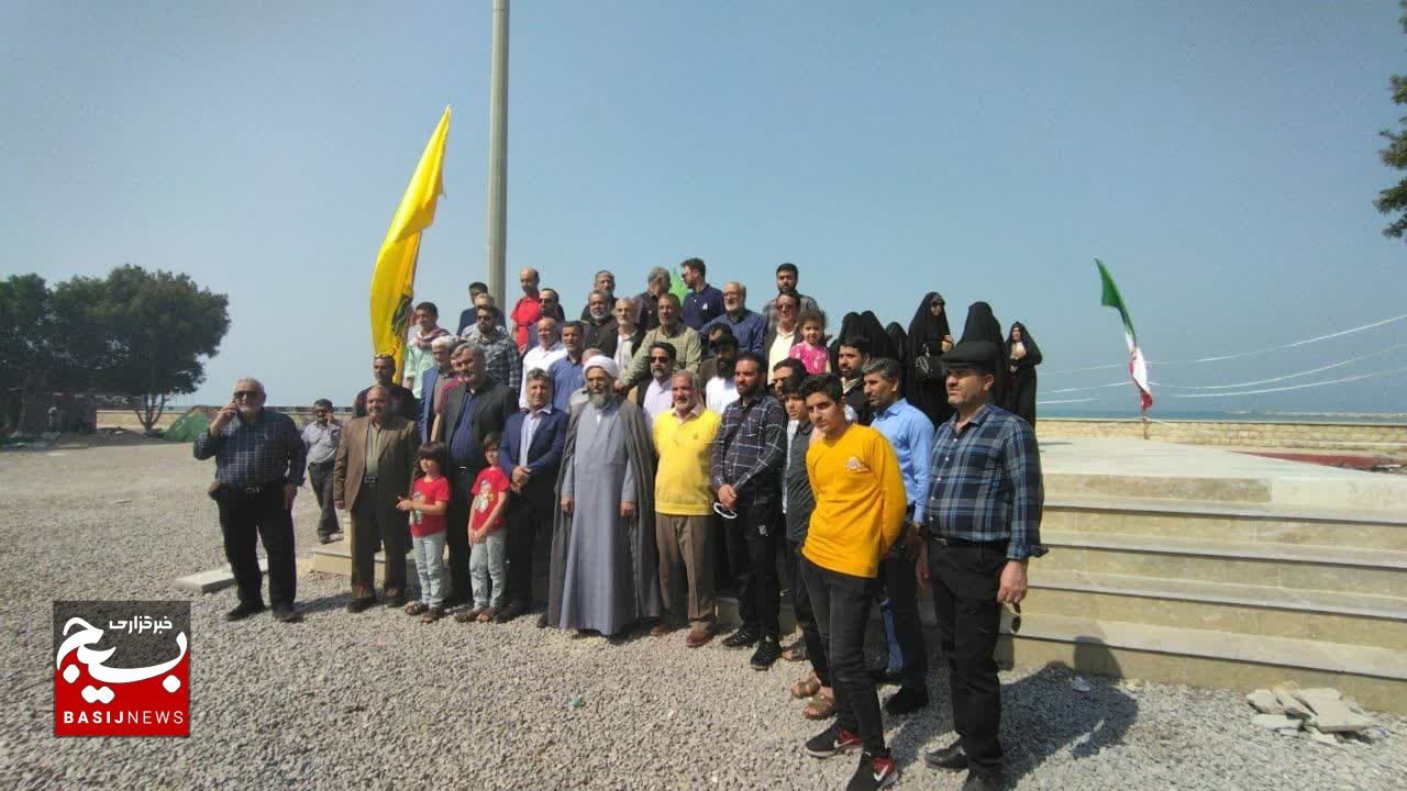 برگزاری اردوی راهیان نور توسط پایگاه شهدای گمنام کوه خضر نبی(ع) قم