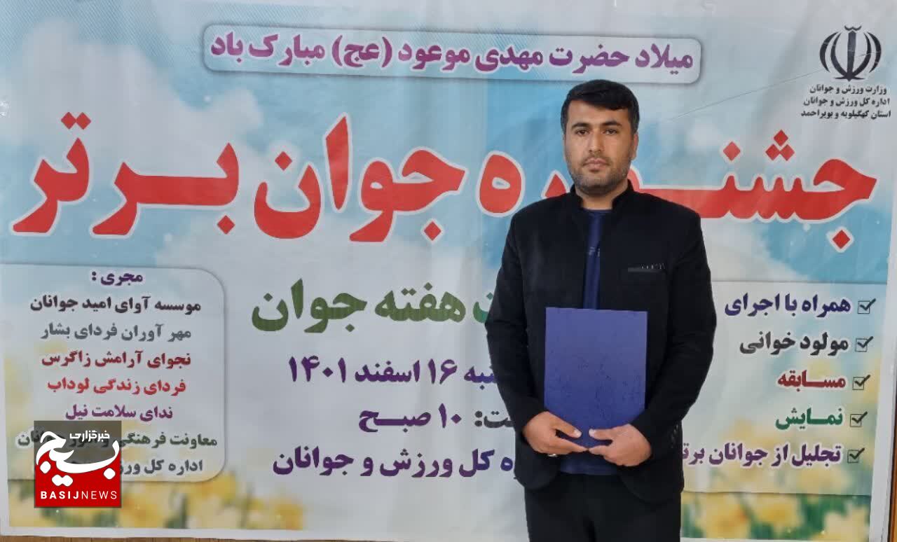 برترین جوان سال 1401 استان کهگیلویه و بویراحمد معرفی شد