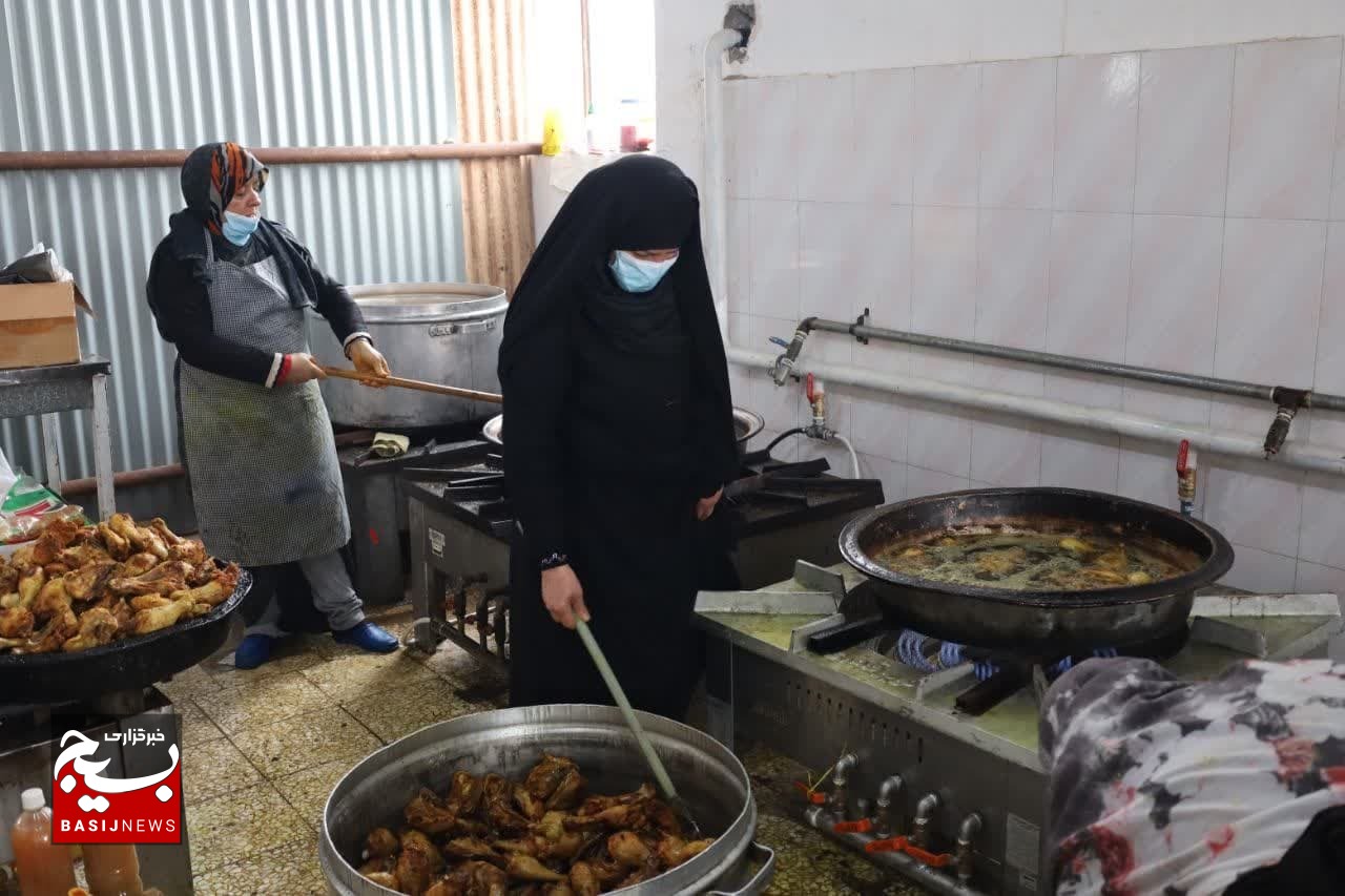 سرآشپز اردوگاه راهیان نور شهید جعفرزاده