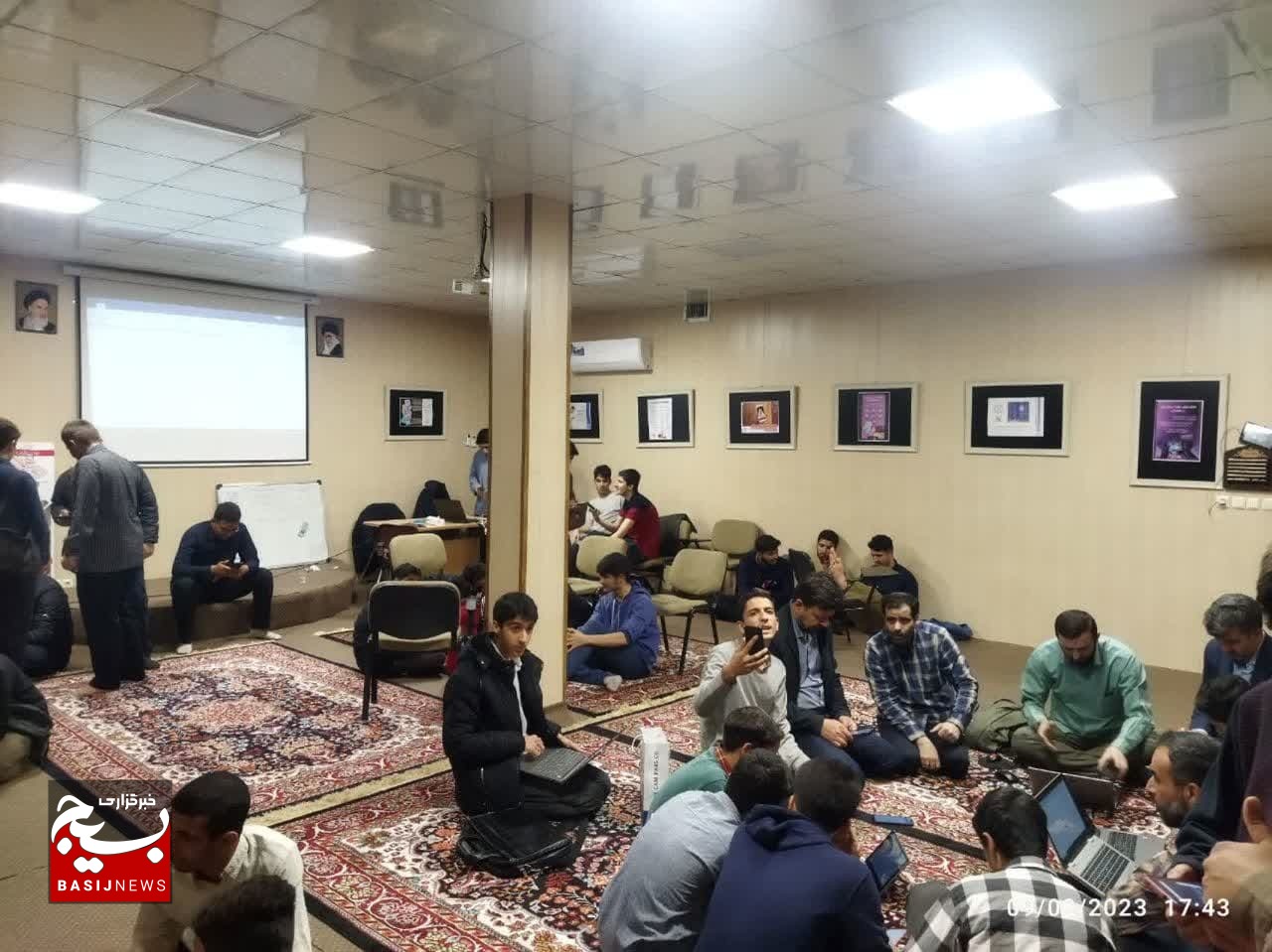 کارگاه آموزشی آشنایی با شبکه‌های اجتماعی توسط پایگاه‌های حوزه 2 شهید قربانی قم