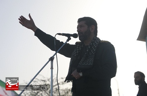 میثاق صبحگاهی طلایه داران مجاهدت با شهدا و بیعت با ولایت در پادگان دوکوهه