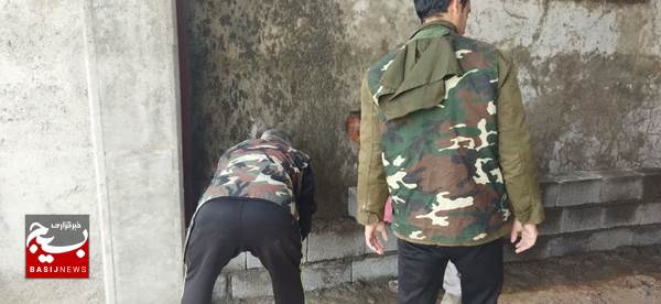 ساخت دارالقرآن با تلاش گروه جهادی شهید رنجبر روستای گورک کله بندی