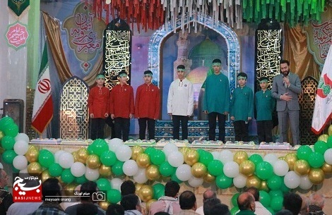 جشن میلاد امام حسین(ع)، روز پاسدار و مراسم بزرگداشت حاج ابراهیم همت در پادگان دوکوهه برگزار شد