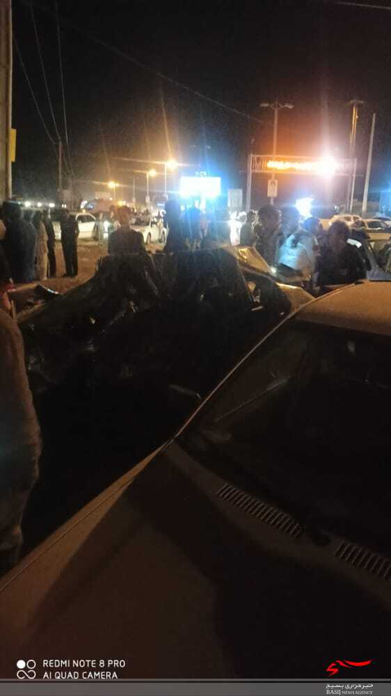 تصاف مرگبار در نزدیکی پلیس راه یاسوج _ شیراز / کامیون ترمز برید سه نفر کشته شدند