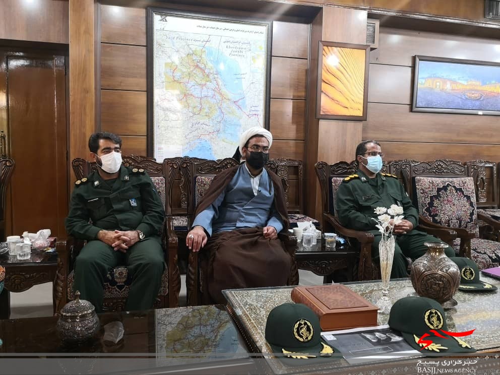 دیدار مسئول بسیج سازندگی با استاندار جدید کرمان