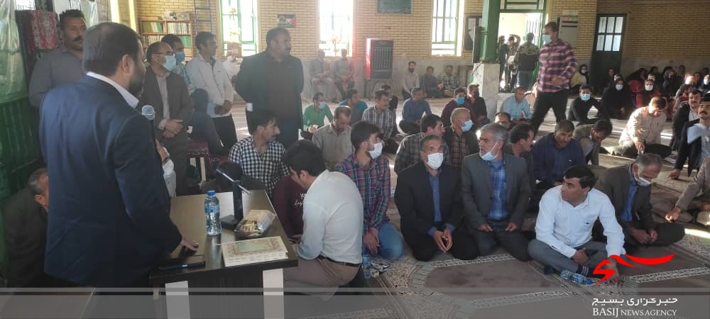 برپایی میز خدمت جهادی در روستای تنگاری بویراحمد