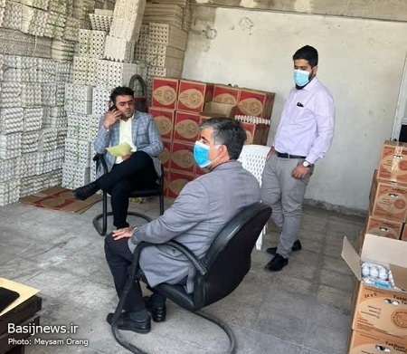 کشف انبار احتکار تخم مرغ در منطقه کن
